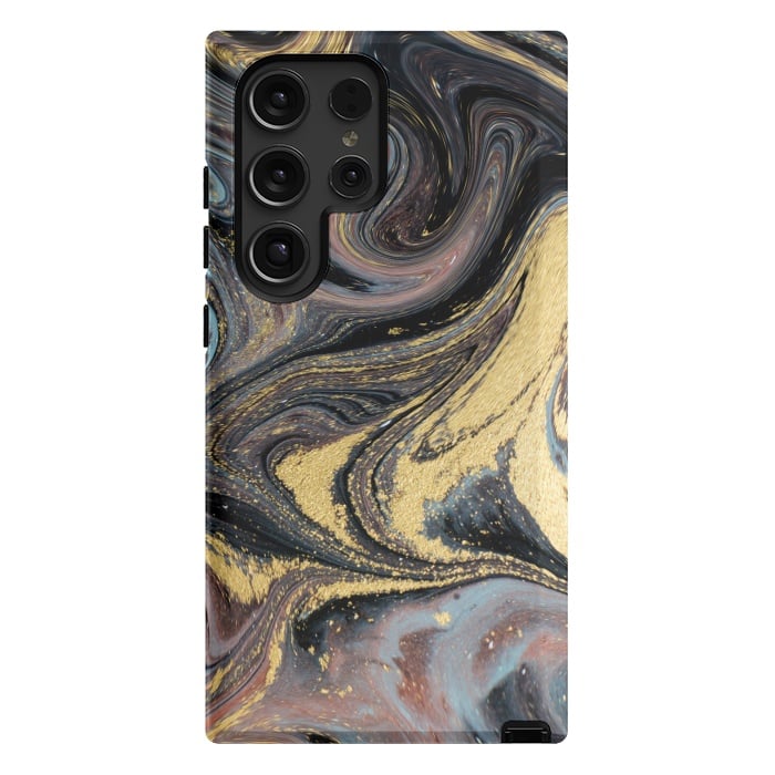 Galaxy S24 Ultra StrongFit Liquid Marble Design IV by ArtsCase