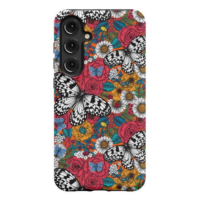 Galaxy S24 Plus StrongFit A colorful garden by Katerina Kirilova