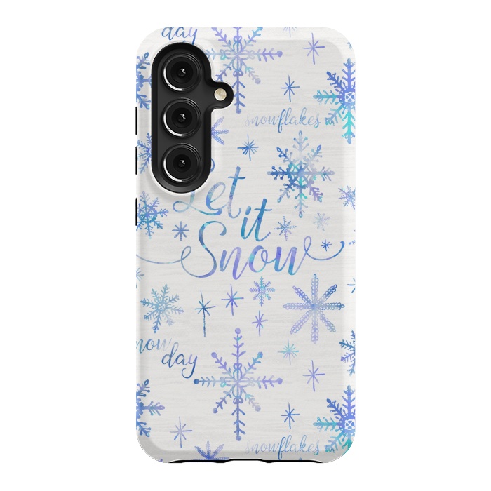 Galaxy S24 StrongFit Let It Snow by Noonday Design