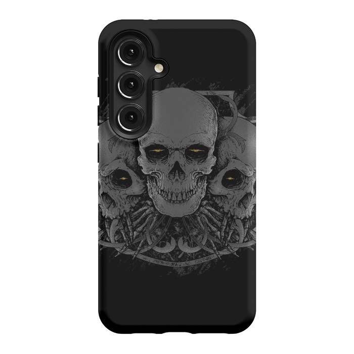 Galaxy S24 StrongFit 3 Skull by Afif Quilimo