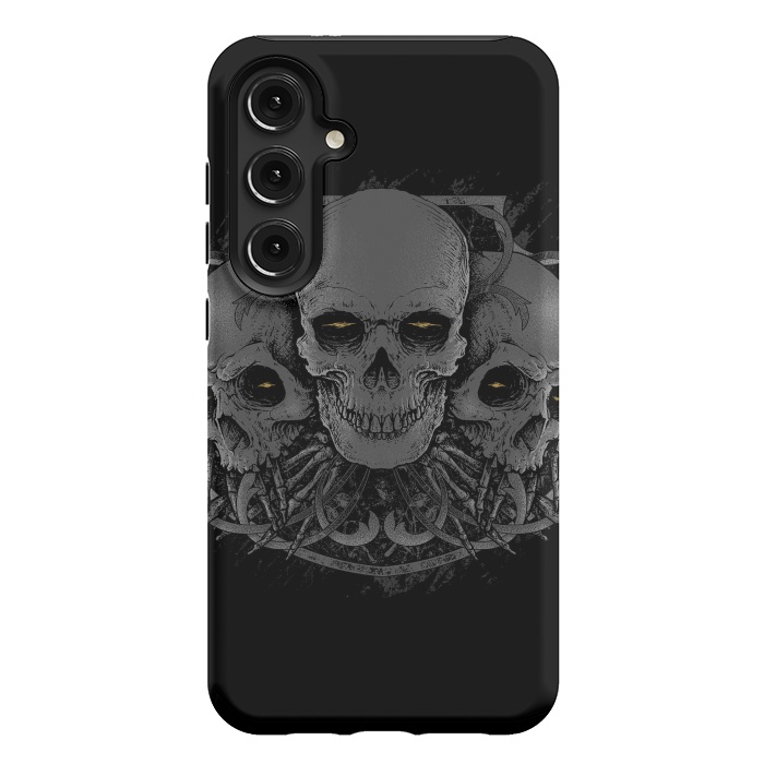 Galaxy S24 Plus StrongFit 3 Skull by Afif Quilimo