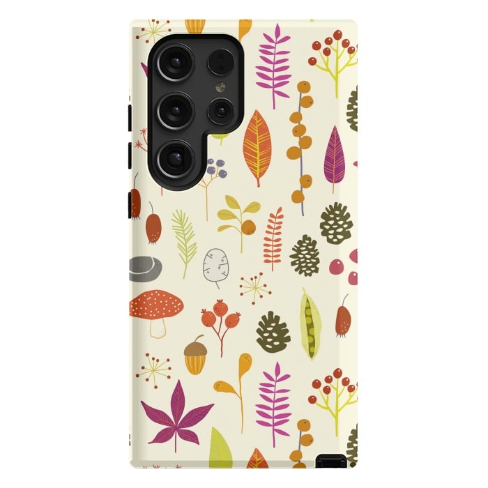 Galaxy S24 Ultra StrongFit Autumn Nature Bits by Nic Squirrell