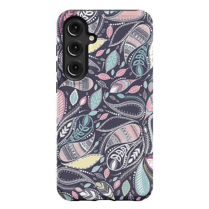 Galaxy S24 Plus StrongFit Paisley Princess by Rose Halsey