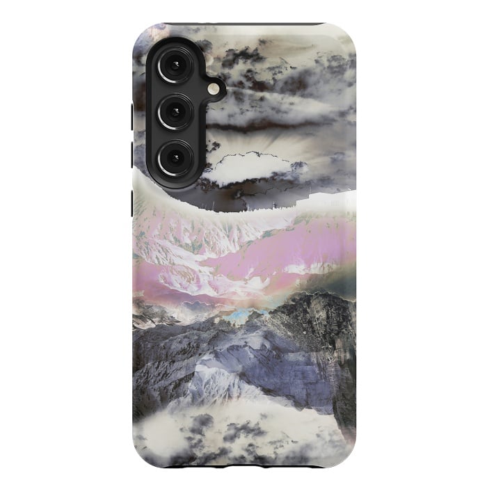 Galaxy S24 Plus StrongFit Mountain landscape digital art by Oana 