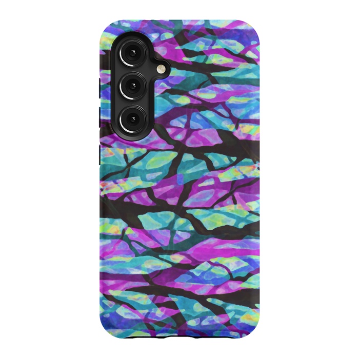 Galaxy S24 StrongFit Abstract Trees Digital Art G551 by Medusa GraphicArt
