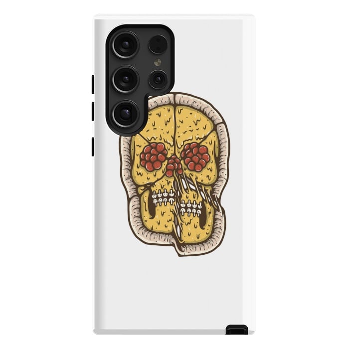 Galaxy S24 Ultra StrongFit pizza Skull by Afif Quilimo