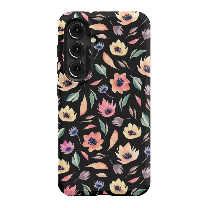 Galaxy S24 StrongFit Floral pattern by Julia Badeeva