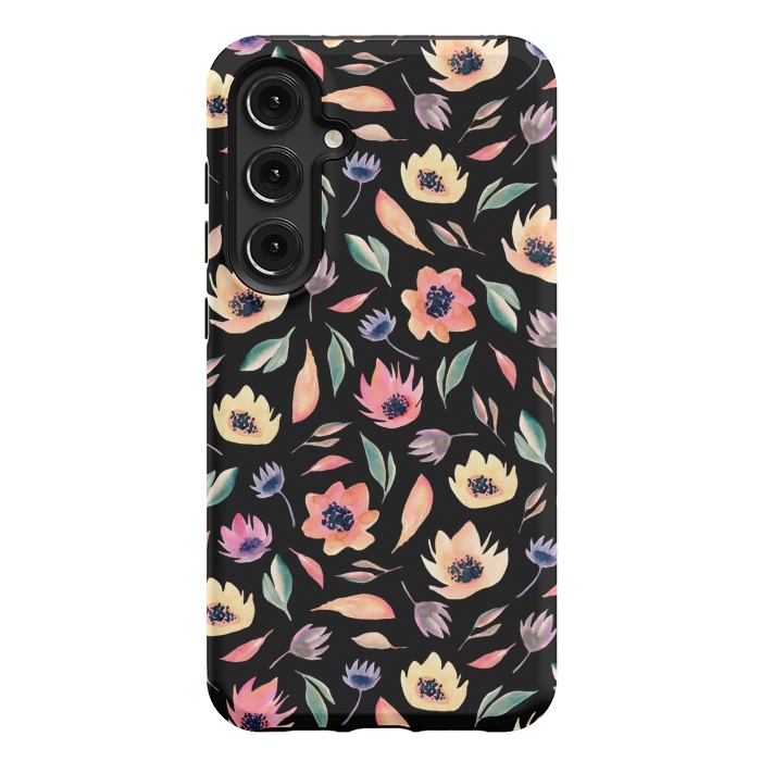 Galaxy S24 Plus StrongFit Floral pattern by Julia Badeeva