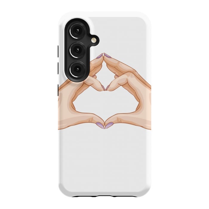 Galaxy S24 StrongFit heart hand  by haroulita