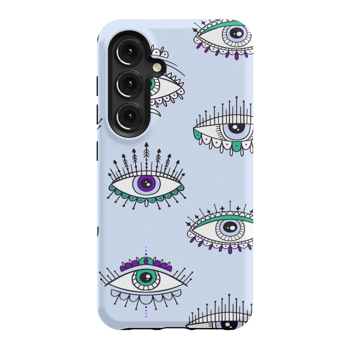Galaxy S24 StrongFit evil eyes by haroulita