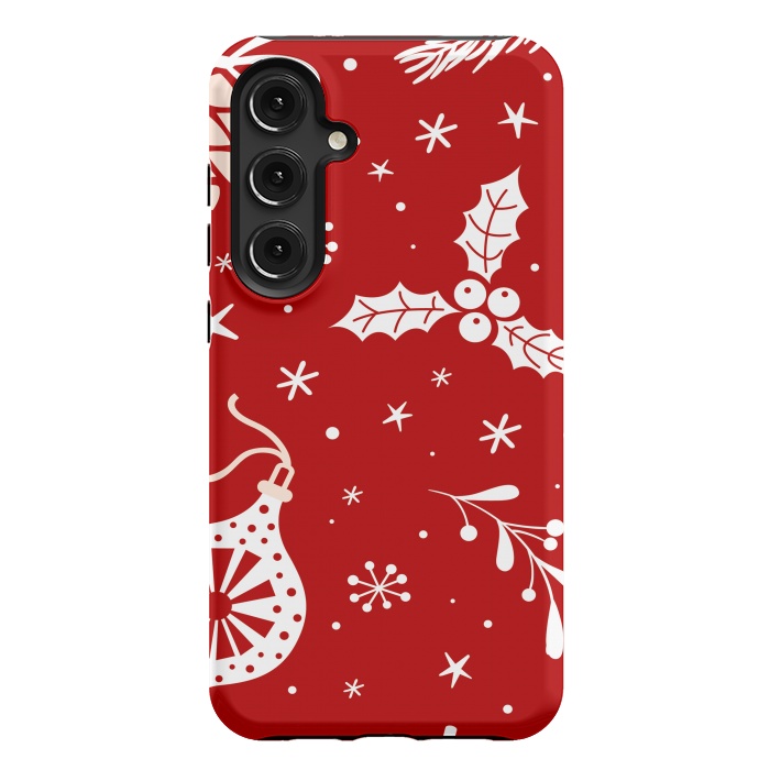 Galaxy S24 Plus StrongFit christmas pattern by haroulita
