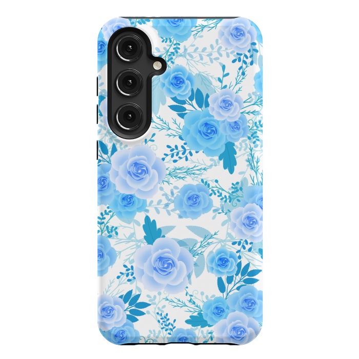 Galaxy S24 Plus StrongFit Blue roses by Jms
