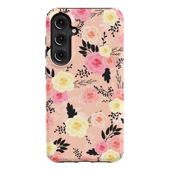 Galaxy S24 Plus StrongFit Roses pattern by Jms
