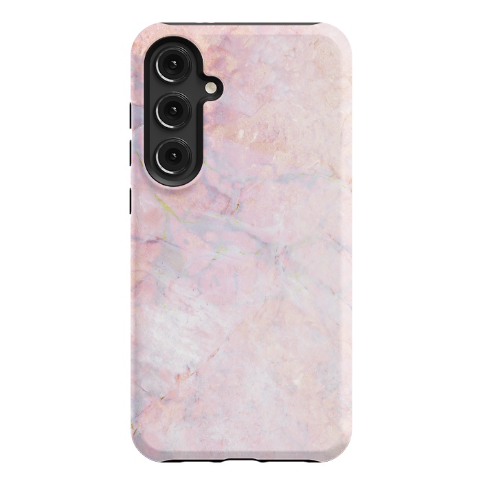Galaxy S24 Plus StrongFit Soft pink marble by Oana 