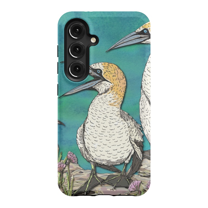 Galaxy S24 StrongFit Gannet Chat by Lotti Brown