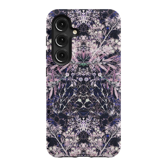 Galaxy S24 StrongFit Vintage wild flowers illustration by Oana 