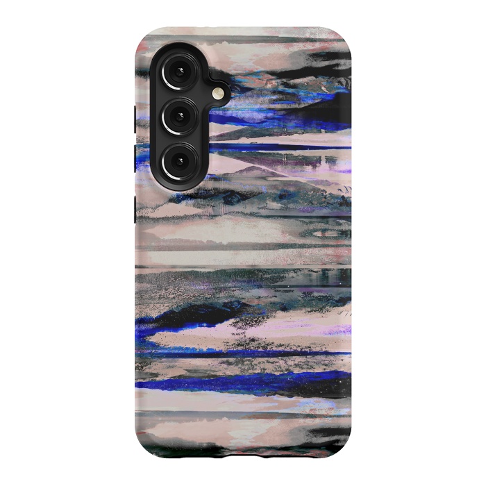 Galaxy S24 StrongFit Stylised mountain landscape painting by Oana 