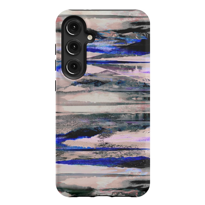 Galaxy S24 Plus StrongFit Stylised mountain landscape painting by Oana 
