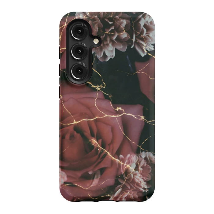 Galaxy S24 StrongFit Aesthetic roses by Jms