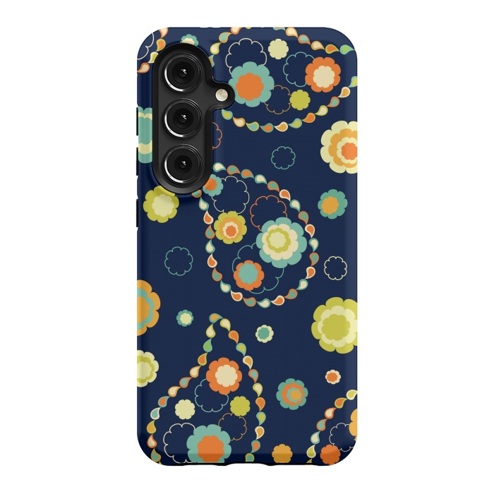 Galaxy S24 StrongFit ethnic floral print  4 by MALLIKA