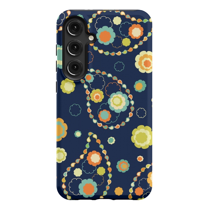 Galaxy S24 Plus StrongFit ethnic floral print  4 by MALLIKA
