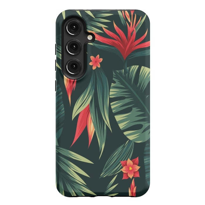 Galaxy S24 Plus StrongFit tropical blossom by haroulita