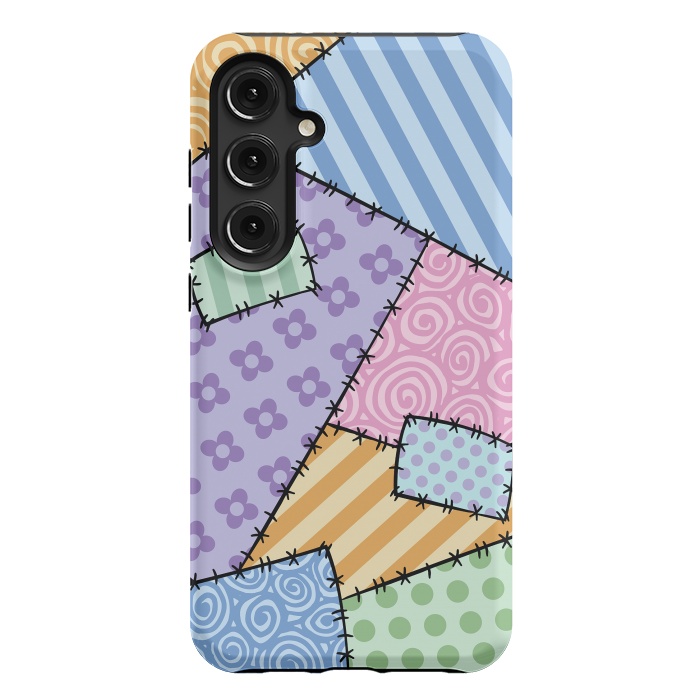 Galaxy S24 Plus StrongFit Patchwork by Laura Nagel