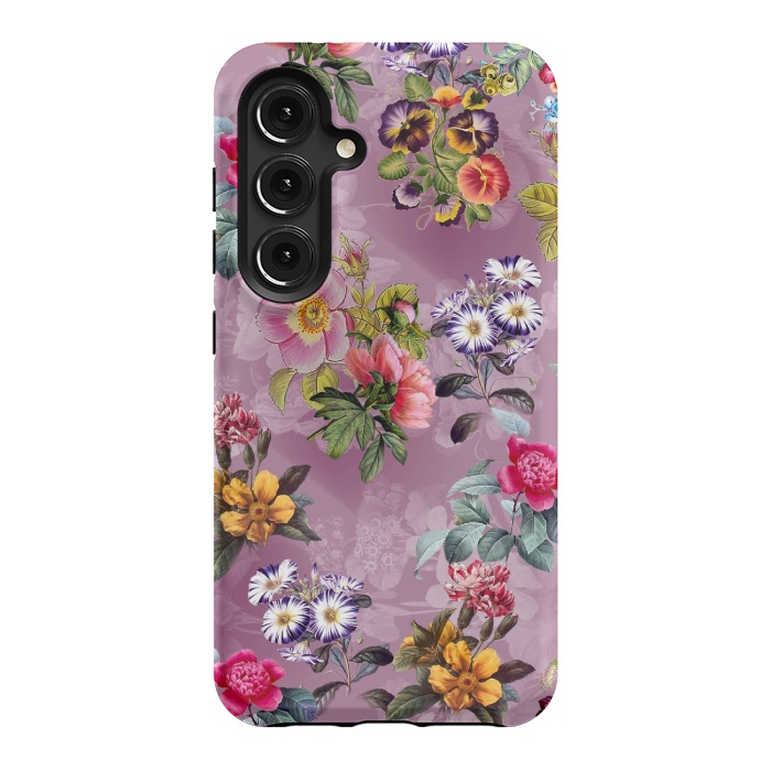 Galaxy S24 StrongFit Vintage flowers  by Winston