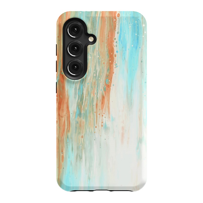 Galaxy S24 StrongFit Abstract Liquid Pattern by Creativeaxle