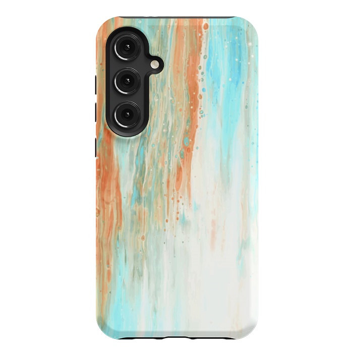 Galaxy S24 Plus StrongFit Abstract Liquid Pattern by Creativeaxle
