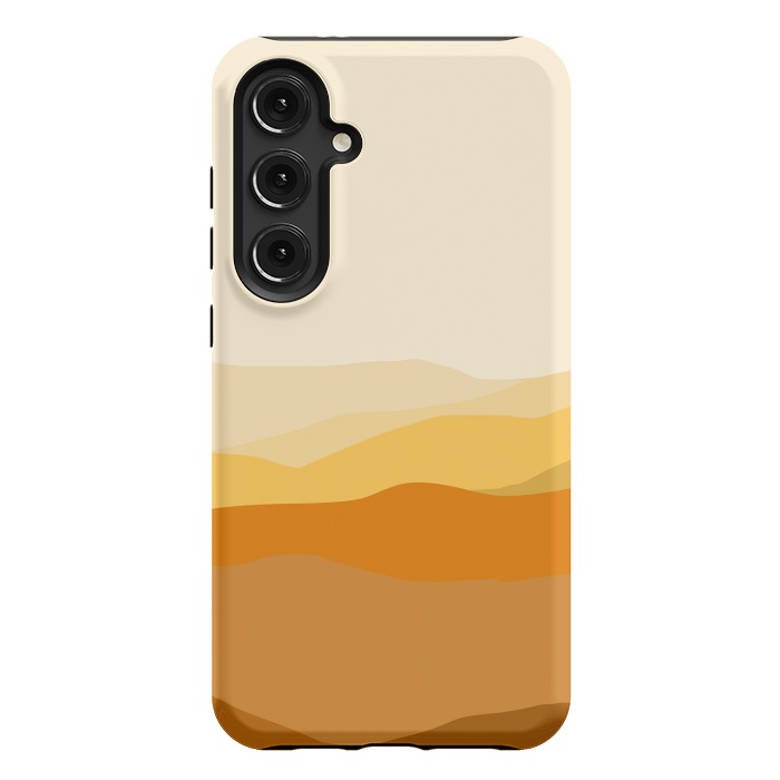 Galaxy S24 Plus StrongFit Brown Valley by Creativeaxle