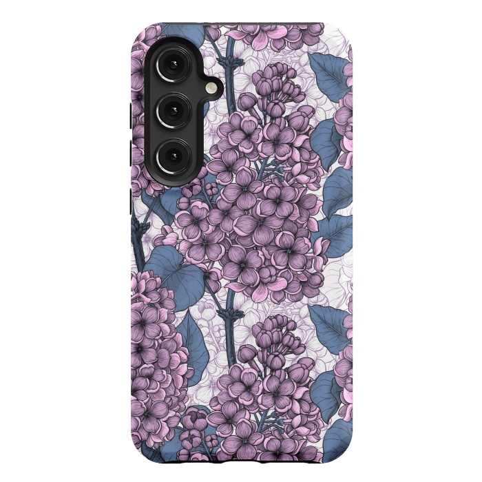 Galaxy S24 Plus StrongFit Violet lilacs by Katerina Kirilova
