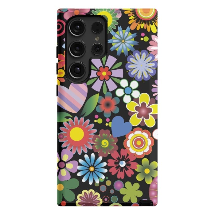 Galaxy S24 Ultra StrongFit Floral mix 2 by ArtsCase