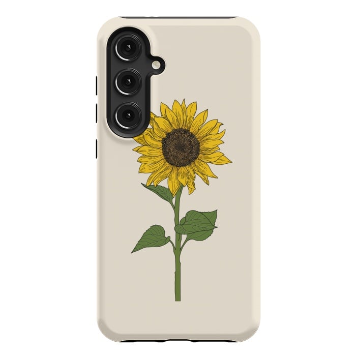 Galaxy S24 Plus StrongFit Sunflower by Jms