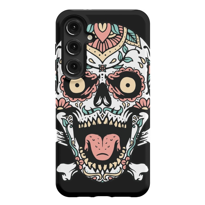 Galaxy S24 Plus StrongFit Mexican Skull 1 by Afif Quilimo