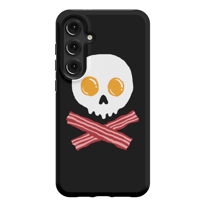 Galaxy S24 Plus StrongFit Breakfast Skull by Afif Quilimo