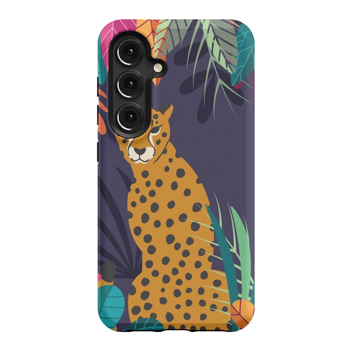 Galaxy S24 StrongFit Cheetah sitting in the wild by Jelena Obradovic