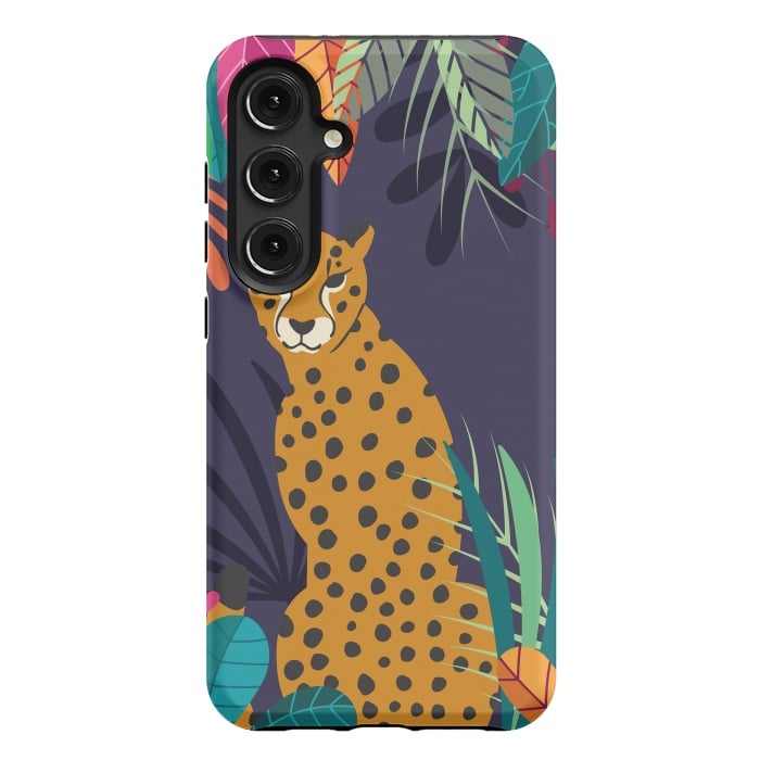 Galaxy S24 Plus StrongFit Cheetah sitting in the wild by Jelena Obradovic