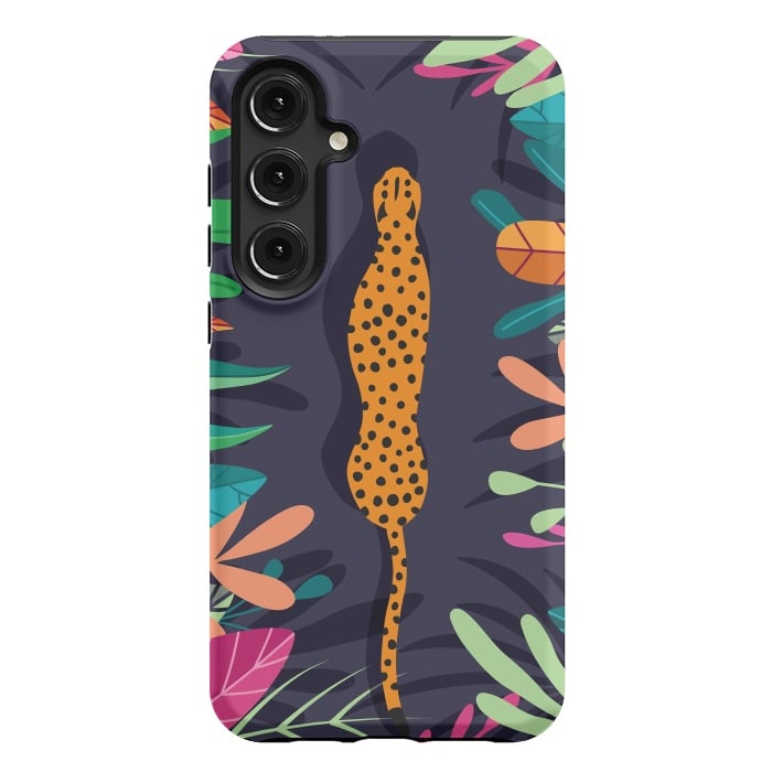 Galaxy S24 Plus StrongFit Cheetah walking in the wild by Jelena Obradovic