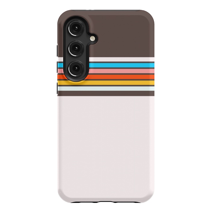 Galaxy S24 Plus StrongFit Vintage Stripes by TMSarts