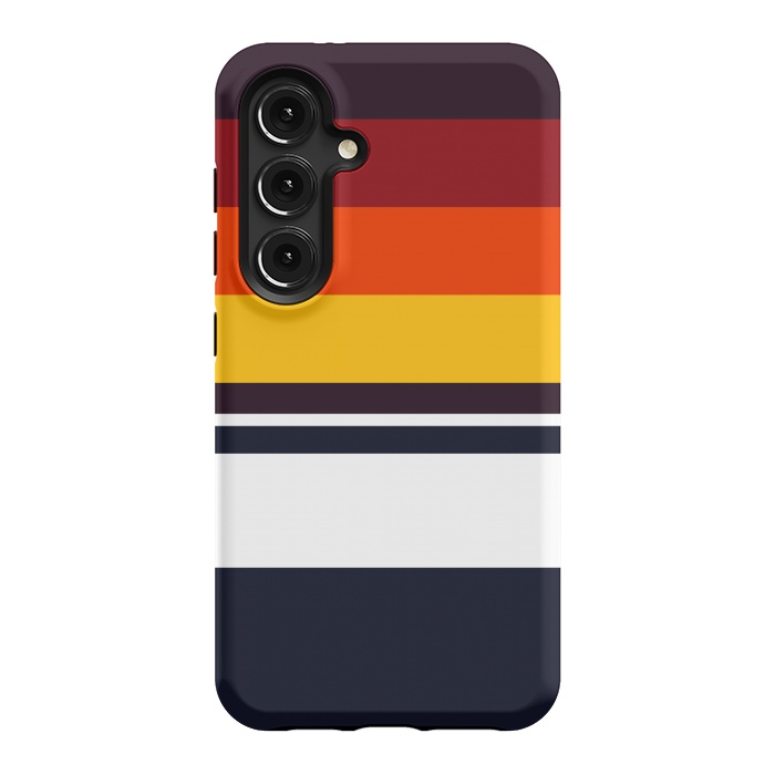 Galaxy S24 StrongFit Sunset Retro by TMSarts