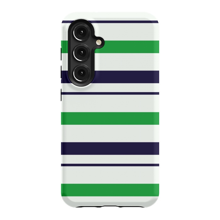 Galaxy S24 StrongFit Green White by TMSarts
