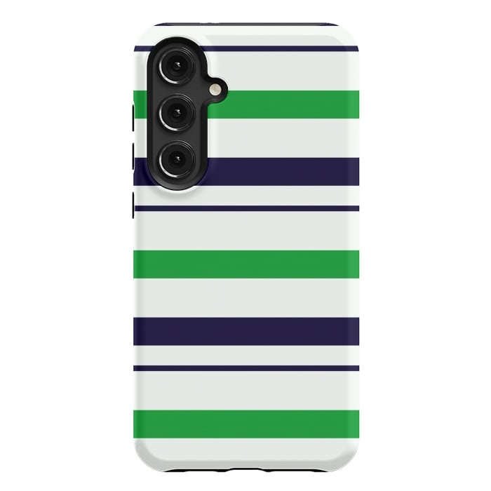 Galaxy S24 Plus StrongFit Green White by TMSarts