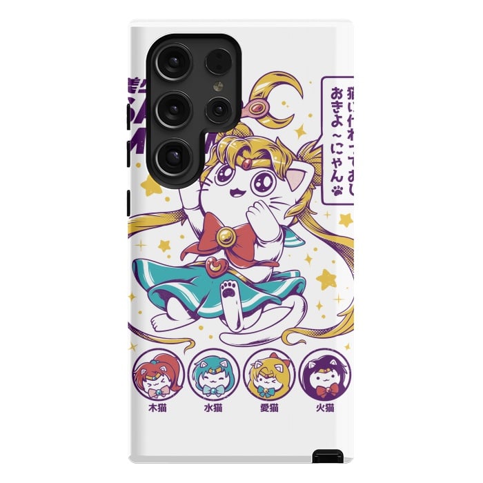 Galaxy S24 Ultra StrongFit Sailor Meow II by Ilustrata