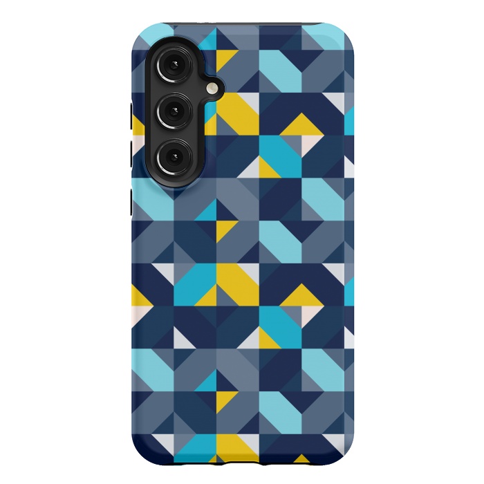 Galaxy S24 Plus StrongFit Geometric Hypnotic Shapes by TMSarts
