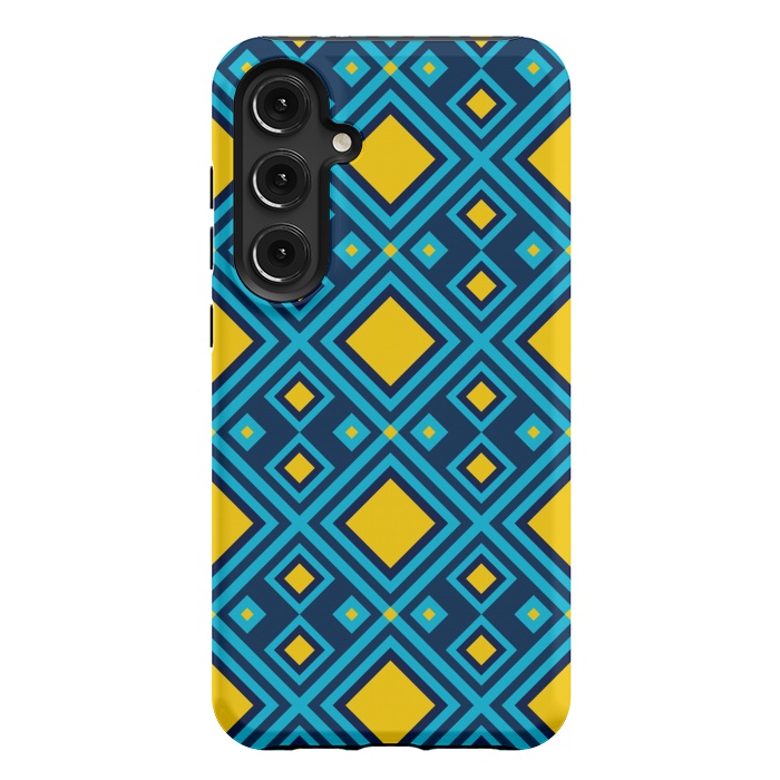 Galaxy S24 Plus StrongFit Geometric Abstract Diamond by TMSarts