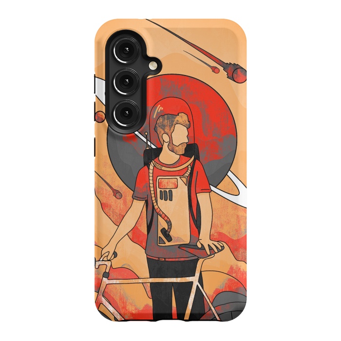Galaxy S24 StrongFit A traveller of Mars by Steve Wade (Swade)