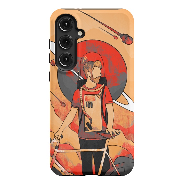 Galaxy S24 Plus StrongFit A traveller of Mars by Steve Wade (Swade)