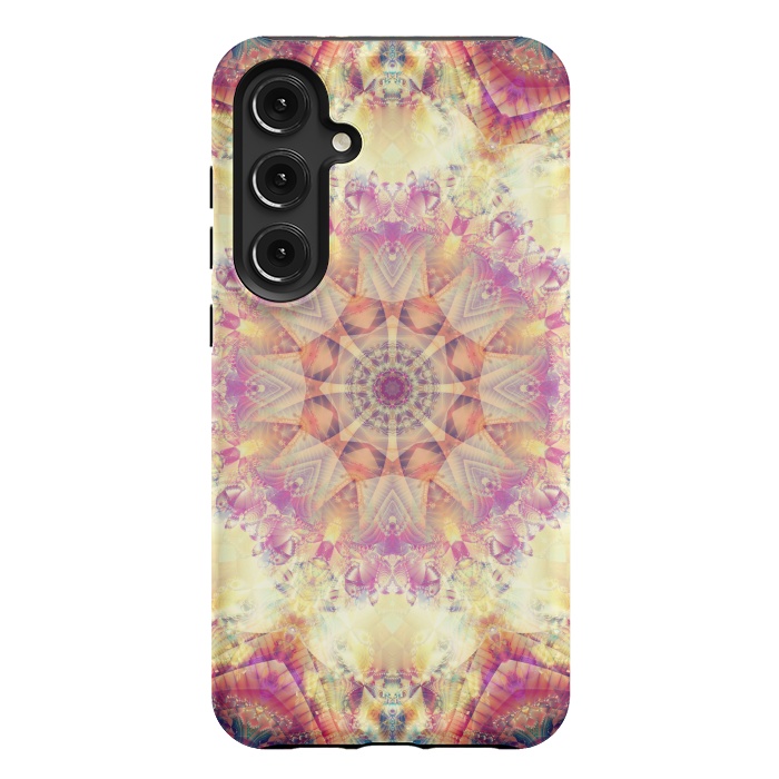 Galaxy S24 Plus StrongFit Abstract Decorative Multicolored Texture by ArtsCase