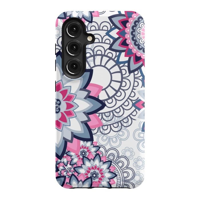 Galaxy S24 StrongFit Abstract Seamless Pattern Ornament by ArtsCase